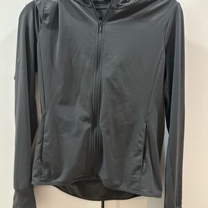 Uniqlo Airism Women's Gray Hooded Jacket